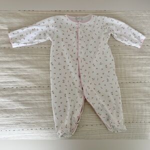 Kissy Kissy Floral Footie